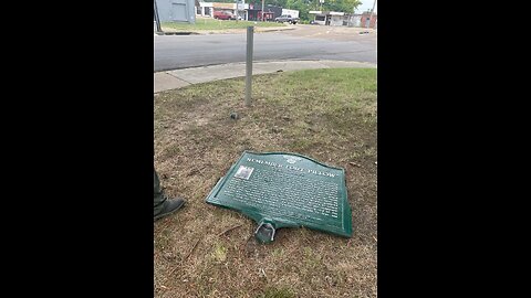 8/8/24: “SAY IT AIN’T SO MANE!!! They 😈 Vandalized Our #FortPillowMassacre Historic Marker!” 🪖🪦✝️🙏🏽
