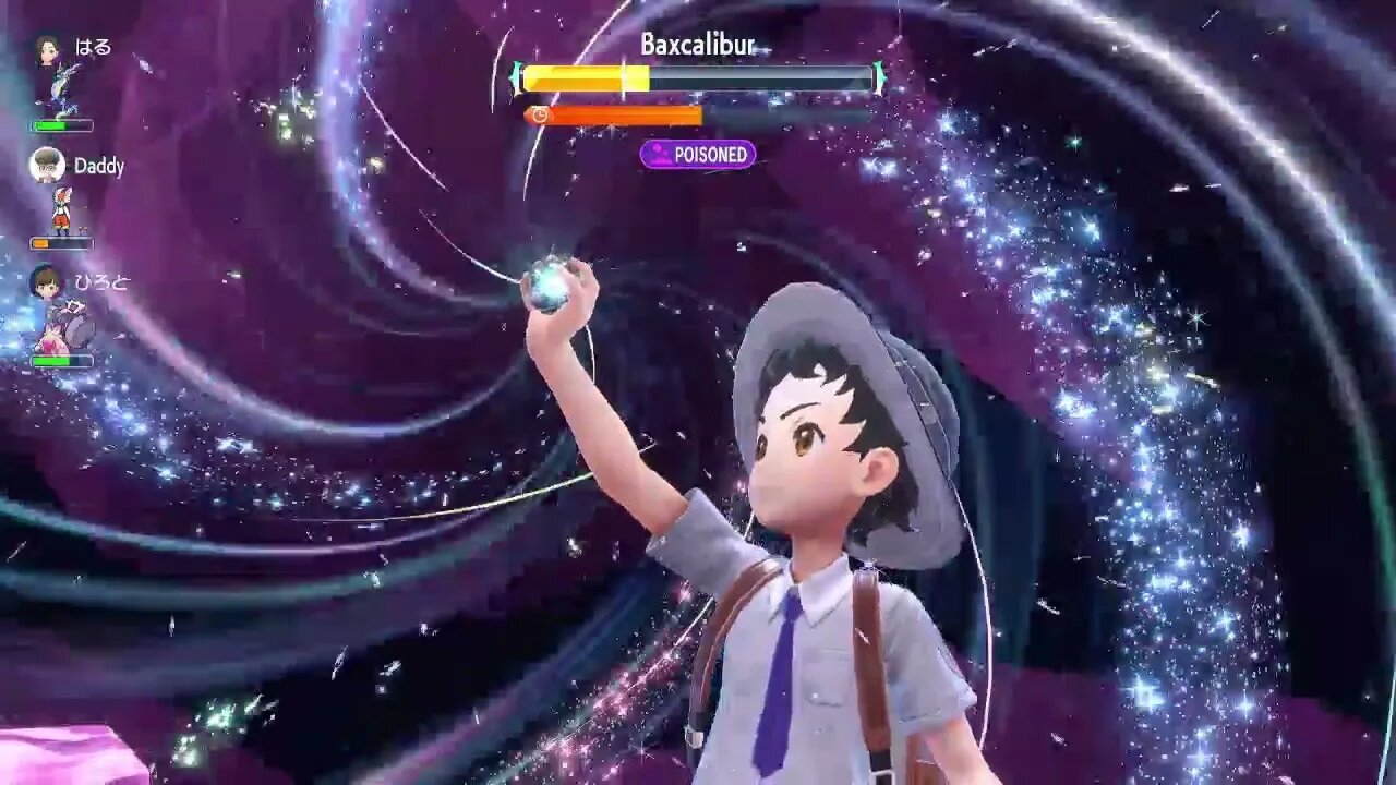 Pokémon Violet - Baxcalibur Tera Raid Battle x Fairy Type