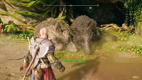 Sun and Moon Wolf Asleep God of War Ragnarök #pros #ps5 #ps4 #GOW #GodofWar #godofwarragnarok