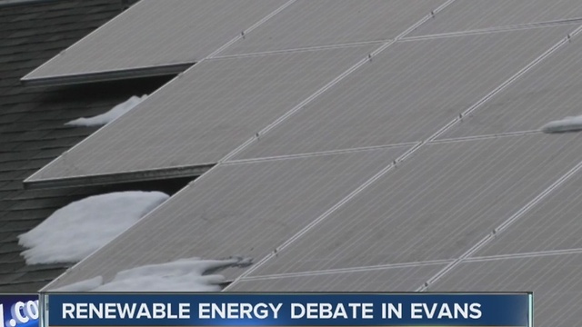 Solar tax opt-out in Evans causes stir