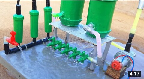 SIMPLE SCIENCE PROJECTS//WATER PUMP EASY