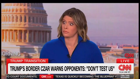 CNN's Kasie Hunt Reacting To Tom Homan's Promise To Dem Lawbreakers