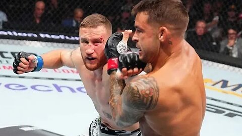 Poirier was anticipating a war, but he got a ballet from me.