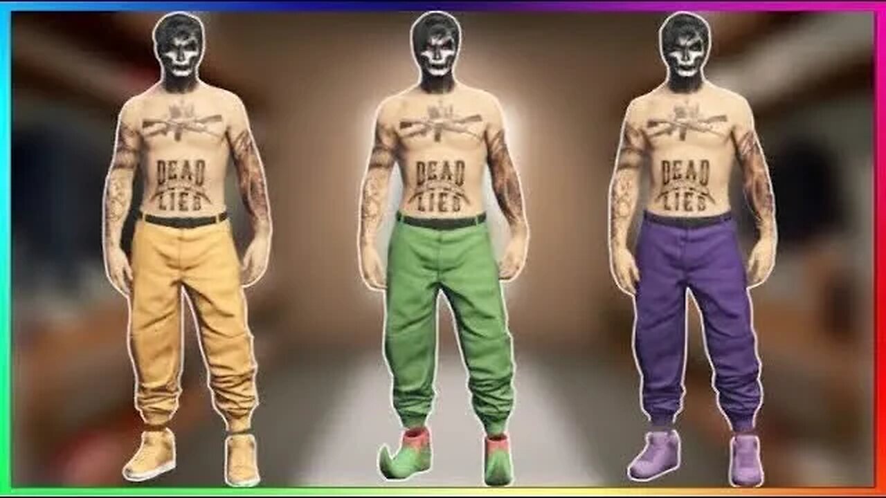 *Old Gen* How To Get Green, Orange and Purple Joggers (Festive Suprise Update) (GTA Online)