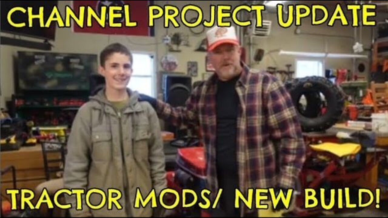Channel Project Update! Tractor Mods and a New Mini Bike Build!
