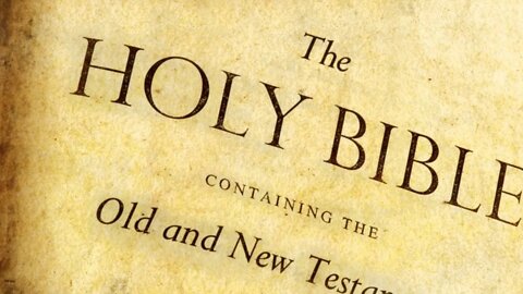 Introduction to Bible Analysis