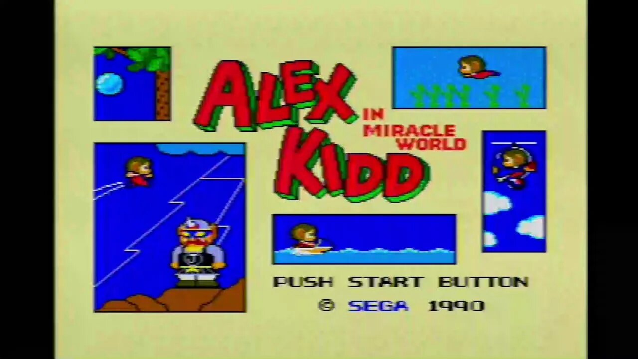 Live com Master System e Alex Kidd in Miracle World - Captura com Diamond Diamond VC500 USB 2.0