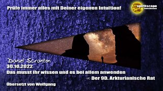 Das musst ihr wissen und es bei allem anwenden – Der 9D Arkturianische Rat