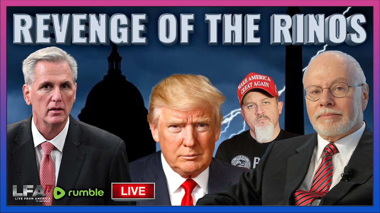 Revenge Of The RINOs | AMERICA FIRST LIVE 3.25.24 3pm EST