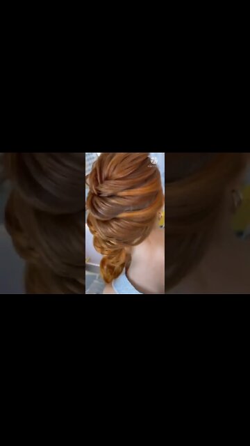 Big French Bun Hairstyle With New Trick - Simple French Roll Hairstyle Step By Step | #shorts