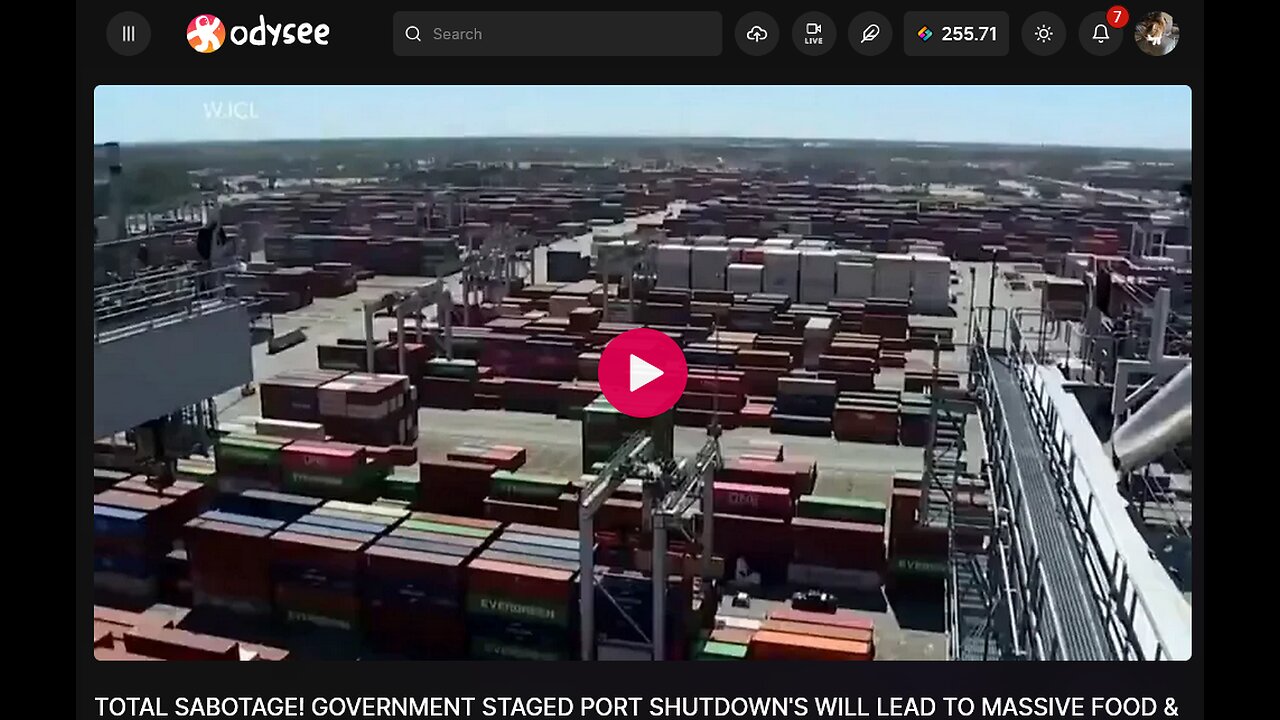TOTAL SABOTAGE! GOVERNMENT STAGED PORT SHUTDOWN'S WILL LEAD TO MASSIVE FOOD & SUPPLY SHORTAGES!