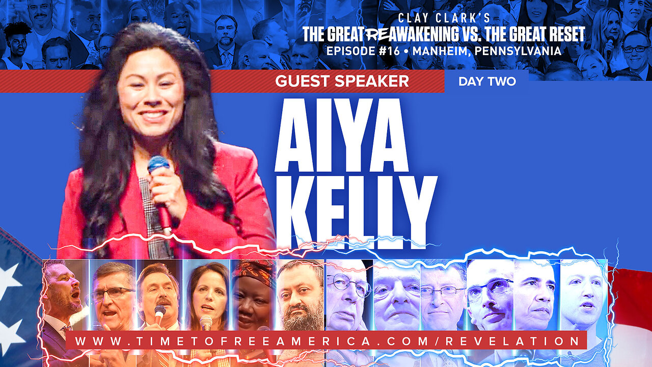 Aiya Kelly Sings the National Anthem | ReAwaken America Tour Pennsylvania