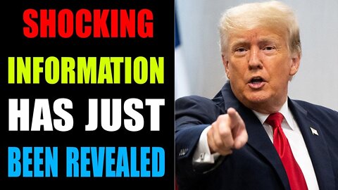 HOT NEWS! A SERIES OF SHOCKING INFORMATION HAS JUST BEEN REVEALED - TRUMP NEWS