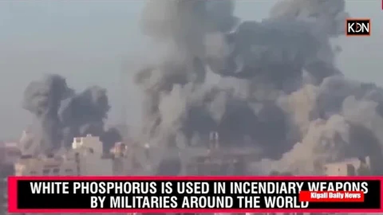 Israel’s use of white phosphorus verified – Human Rights Watch