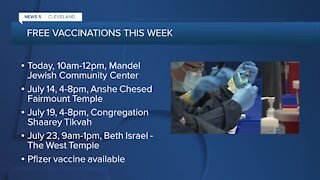 Pop-up vaccination clinics at area Jewish centers are open to all