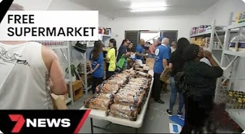 Charity opens free supermarket at Logan to help feed Queensland families | The Trending News