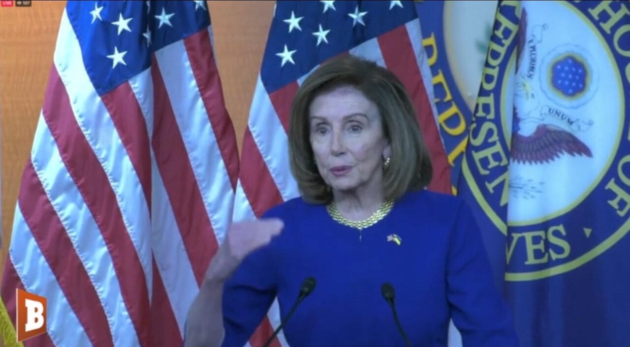 LIVE: Nancy Pelosi holding news conference…