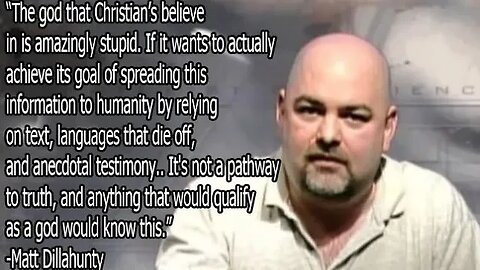 Why is atheist Matt Dillahunty known as Wiley Coyote of atheism?