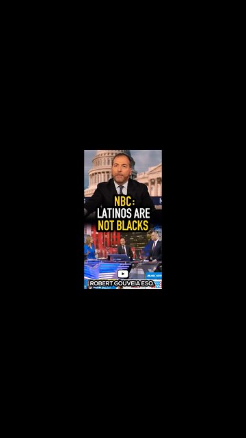 NBC: Latinos Are Not Blacks #shorts