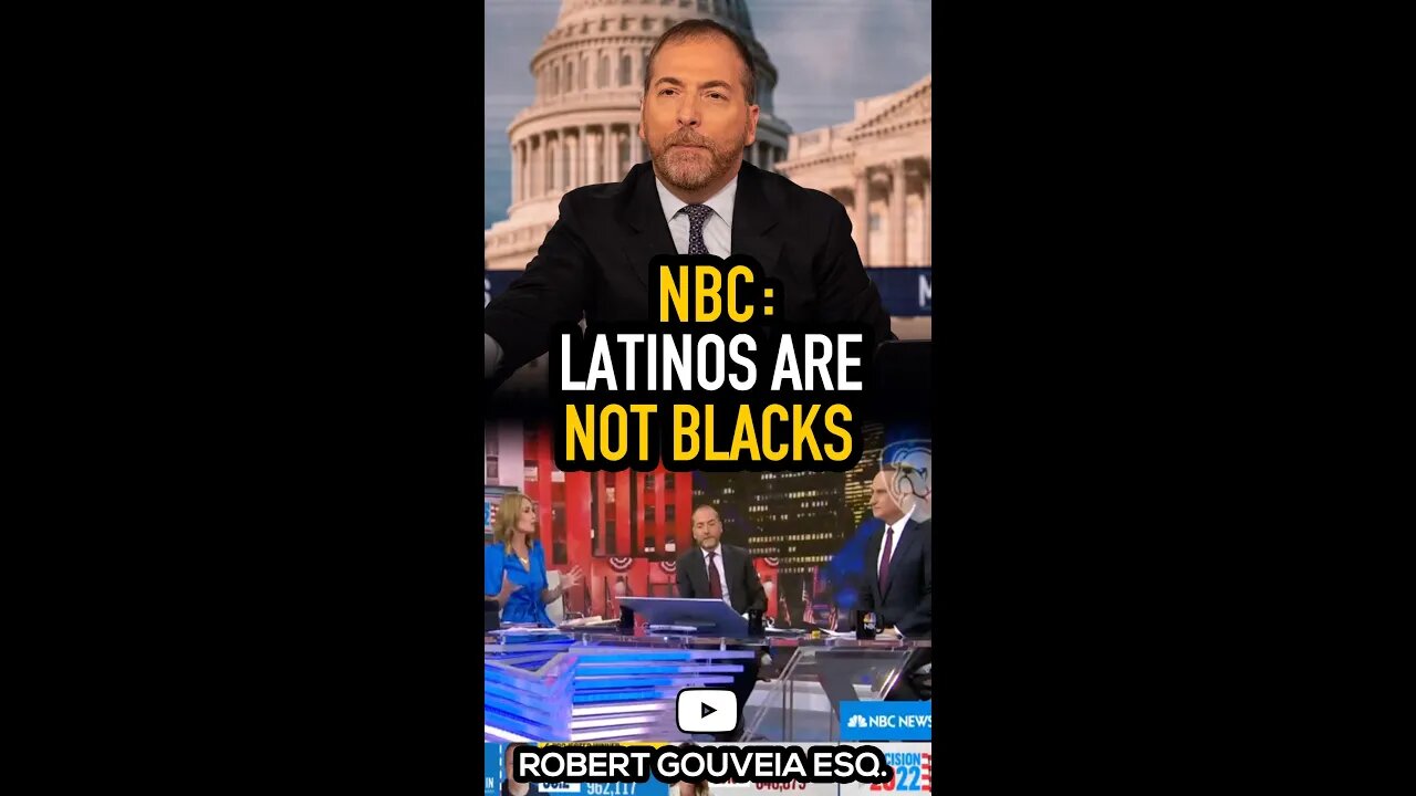 NBC: Latinos Are Not Blacks #shorts