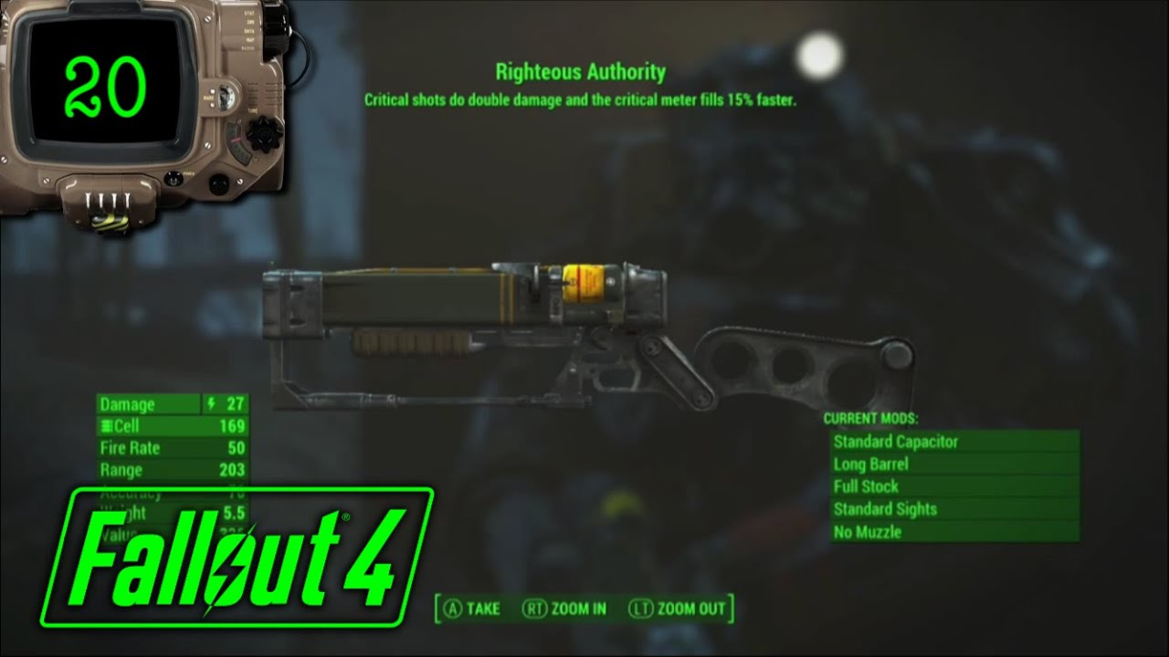 Fallout 4 (Righteous Authority) Let's Play! #20