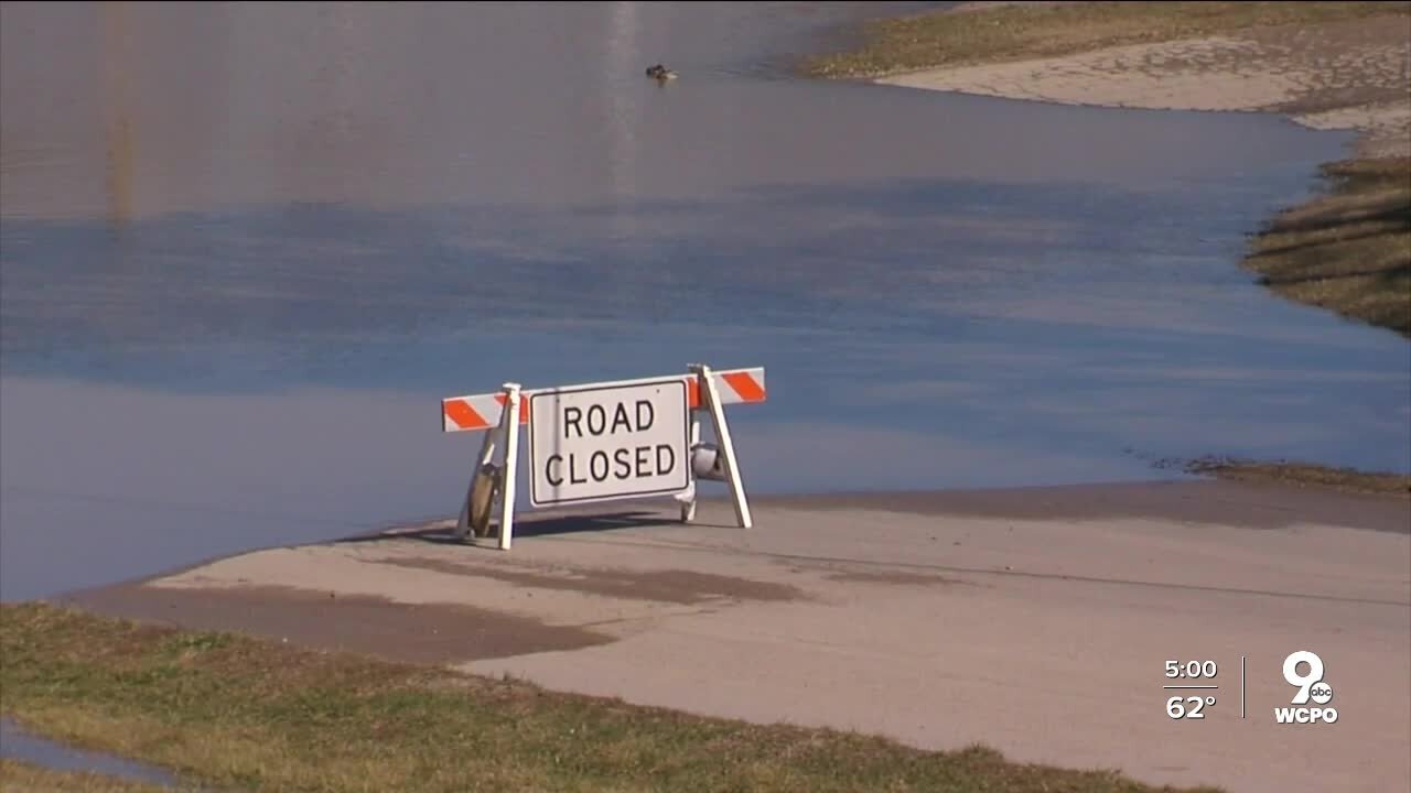 Ohio River expected to crest overnight, recede later this week