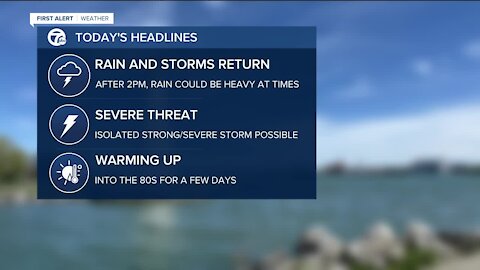 More storms possible