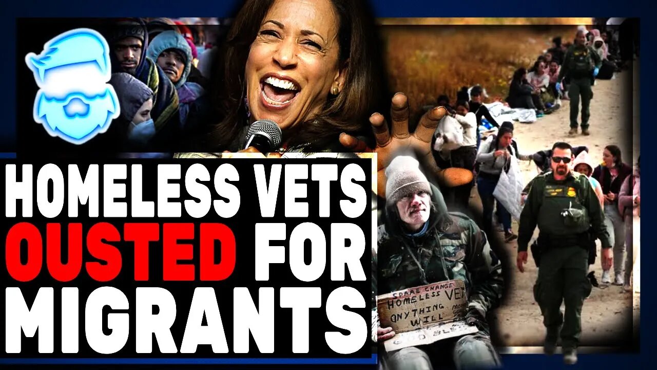 Shelter KICKS OUT Homeless Vets To Make Way For Migrants Because Joe Biden Pays More For Them