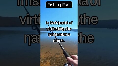 Fishing Facts #shorts #fishing #fishingfanatics