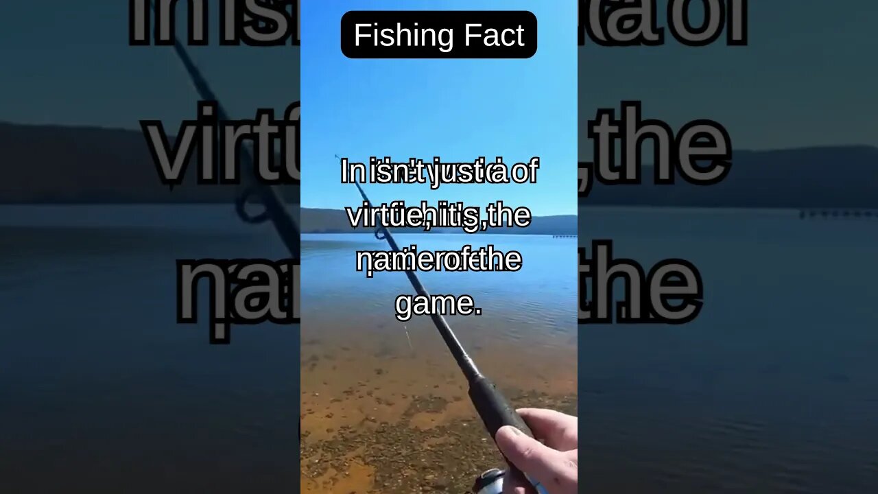 Fishing Facts #shorts #fishing #fishingfanatics