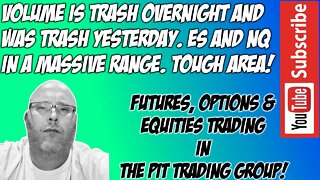 ES & NQ RTH Futures Live Stream - The Pit Futures Trading