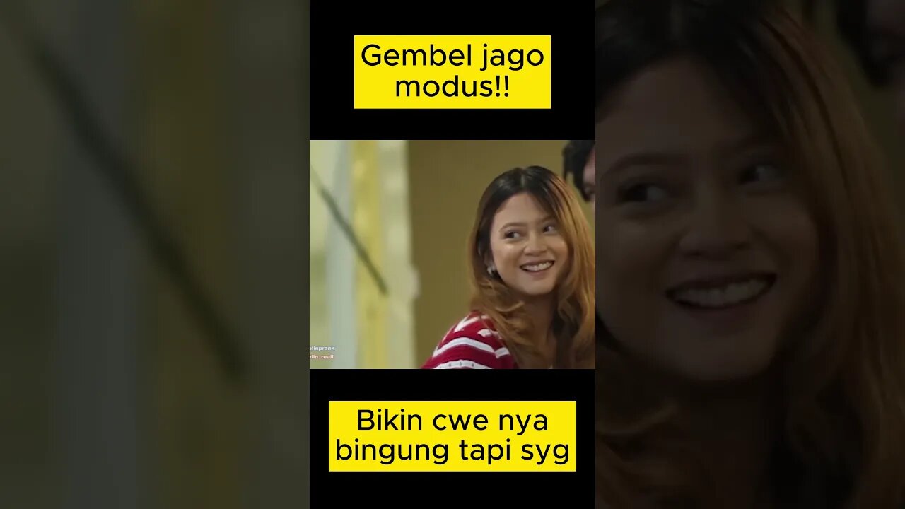 Gembel jago modus!! bikin cwe nya bingung tapi syg