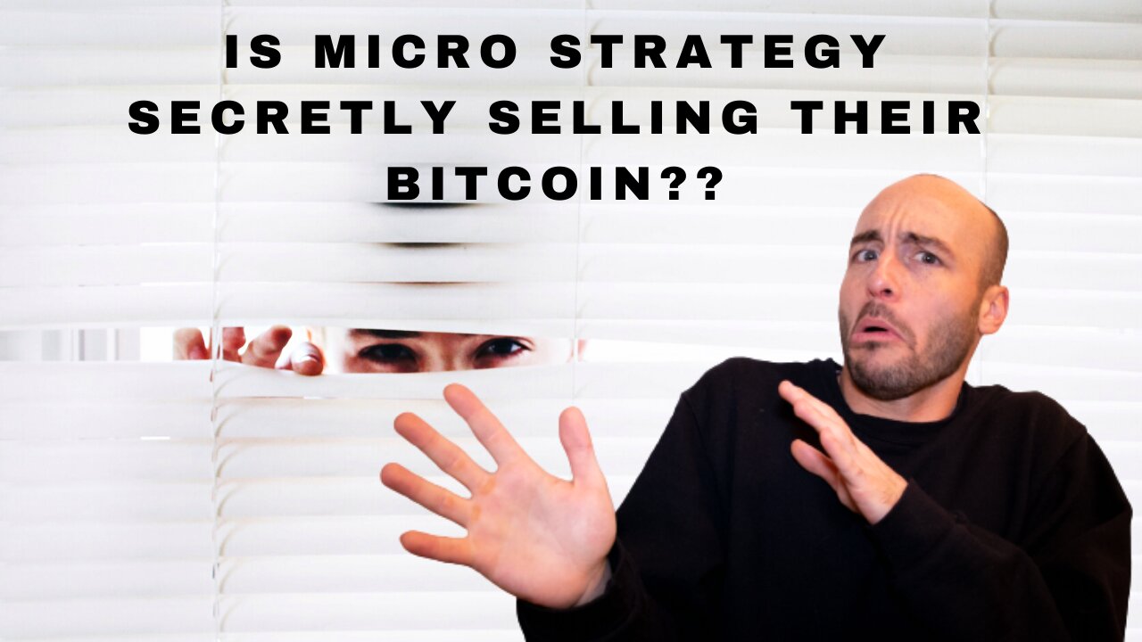 Did Microstrategy SELL Their Bitcoin??