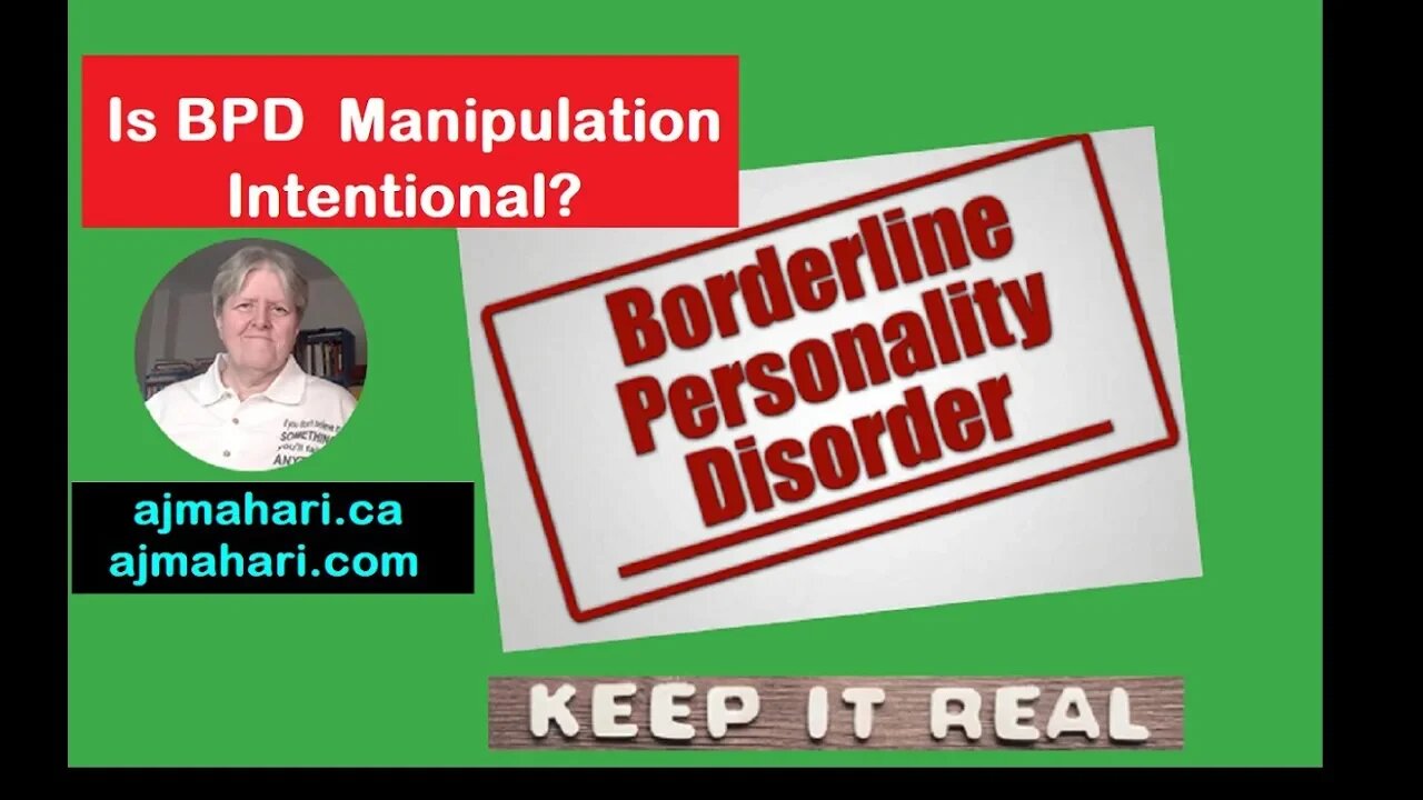 Borderline Manipulation | Does "Why" Matter?