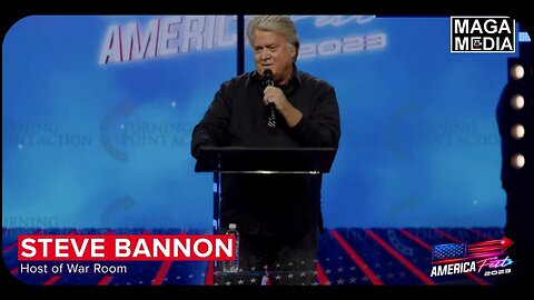 Steve Bannon - Turning Point USA - America Fest December 2023