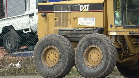 Heavy Equipment at the Spain Gibraltar Border