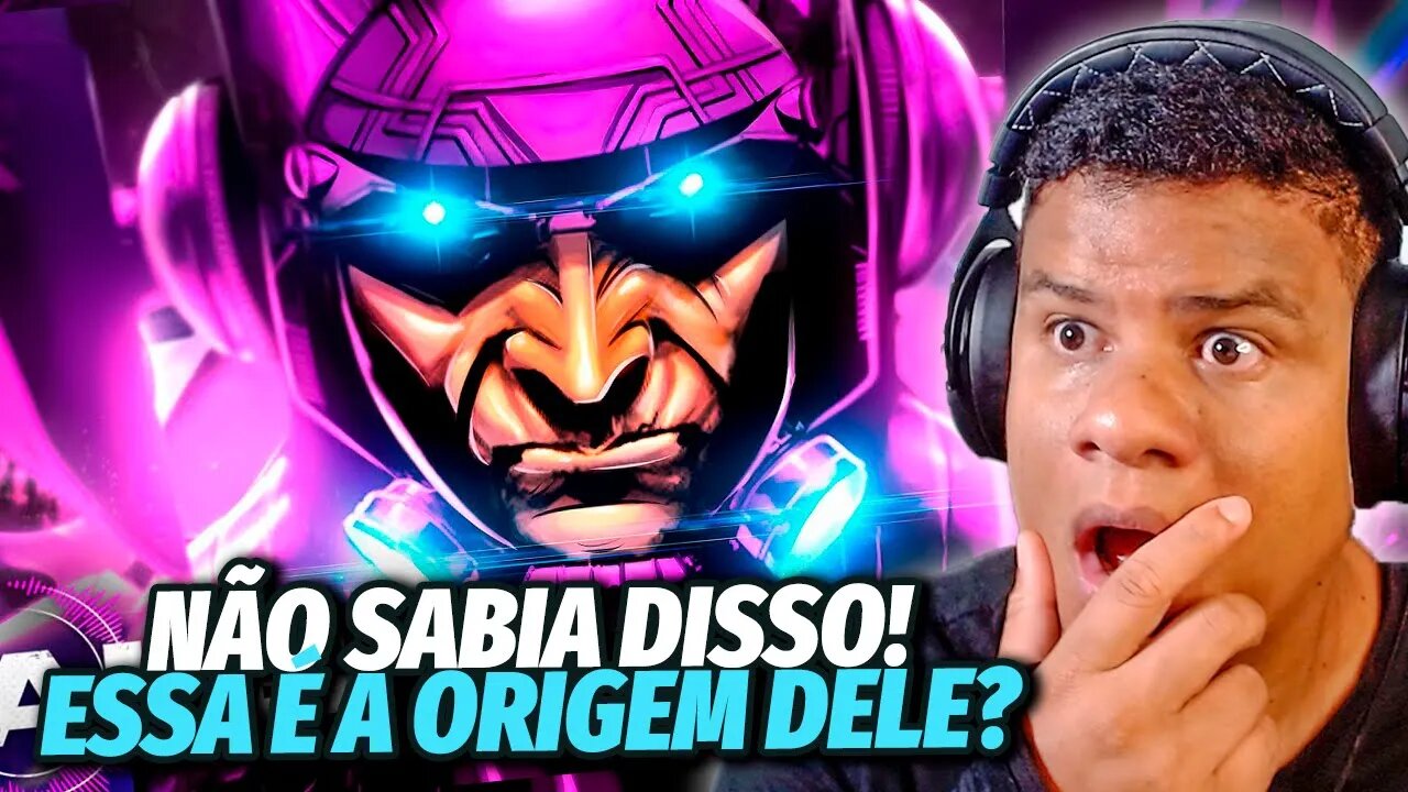 REAGINDO a DEVORADOR DE MUNDOS | GALACTUS (Marvel Comics) | ALBK | React Anime Pro