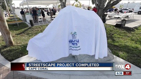 Streetscape project complete cape coral