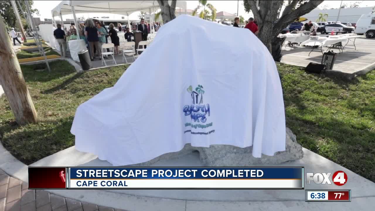 Streetscape project complete cape coral