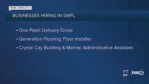 Local job opportunities