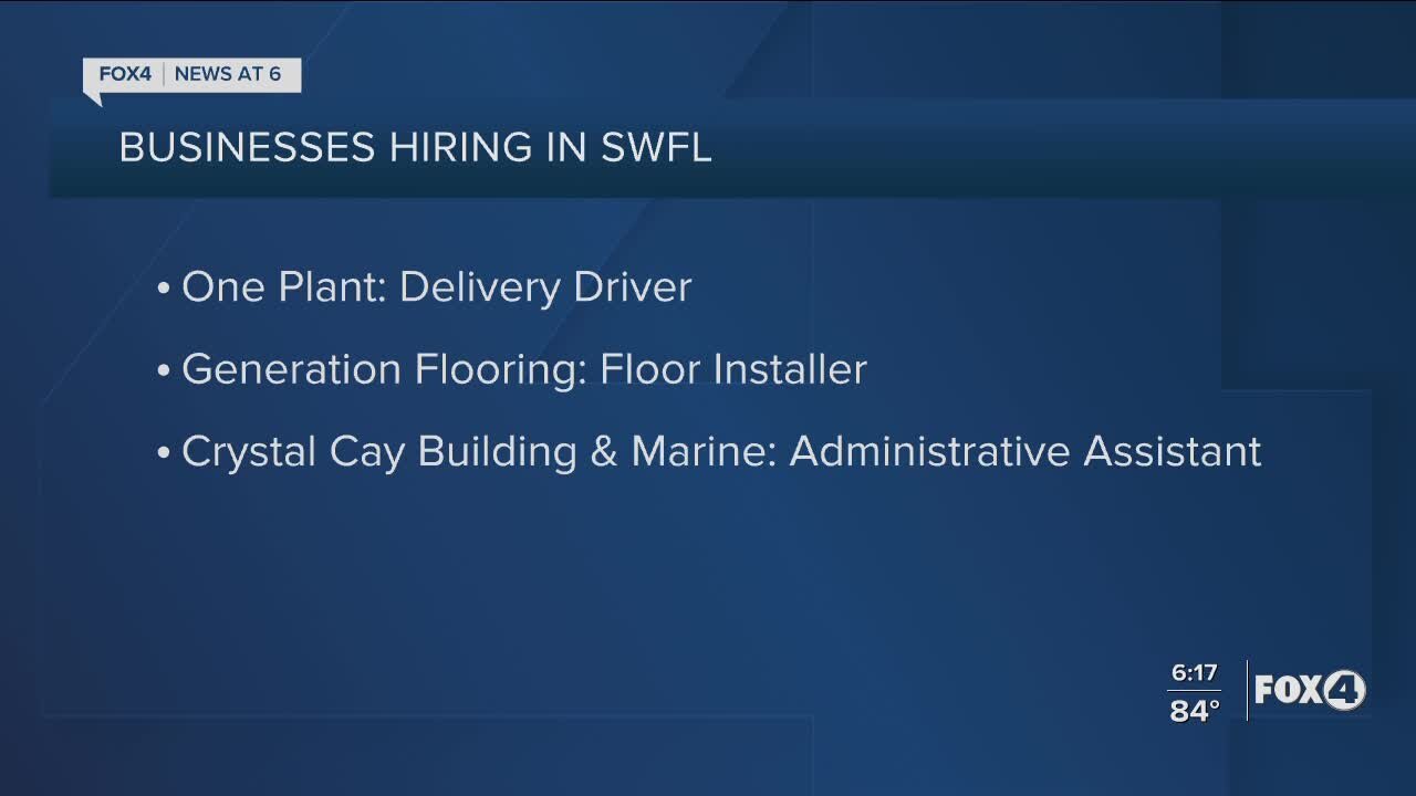 Local job opportunities