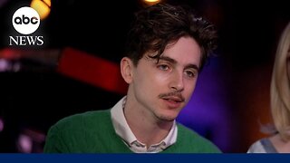 Timothée Chalamet on learning guitar, embodying Bob Dylan in biopic