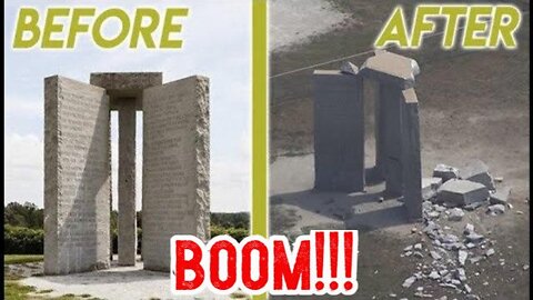 BOOM! Georgia Guidestones Struck Down!