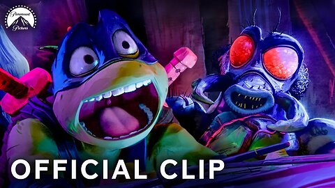 The Turtles Meet Superfly! 🪰 | Teenage Mutant Ninja Turtles: Mutant Mayhem | Paramount Movies