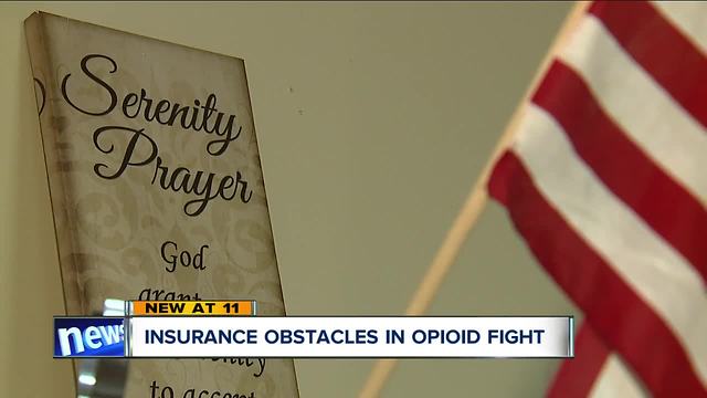 Insurance obstacles in opioid fight