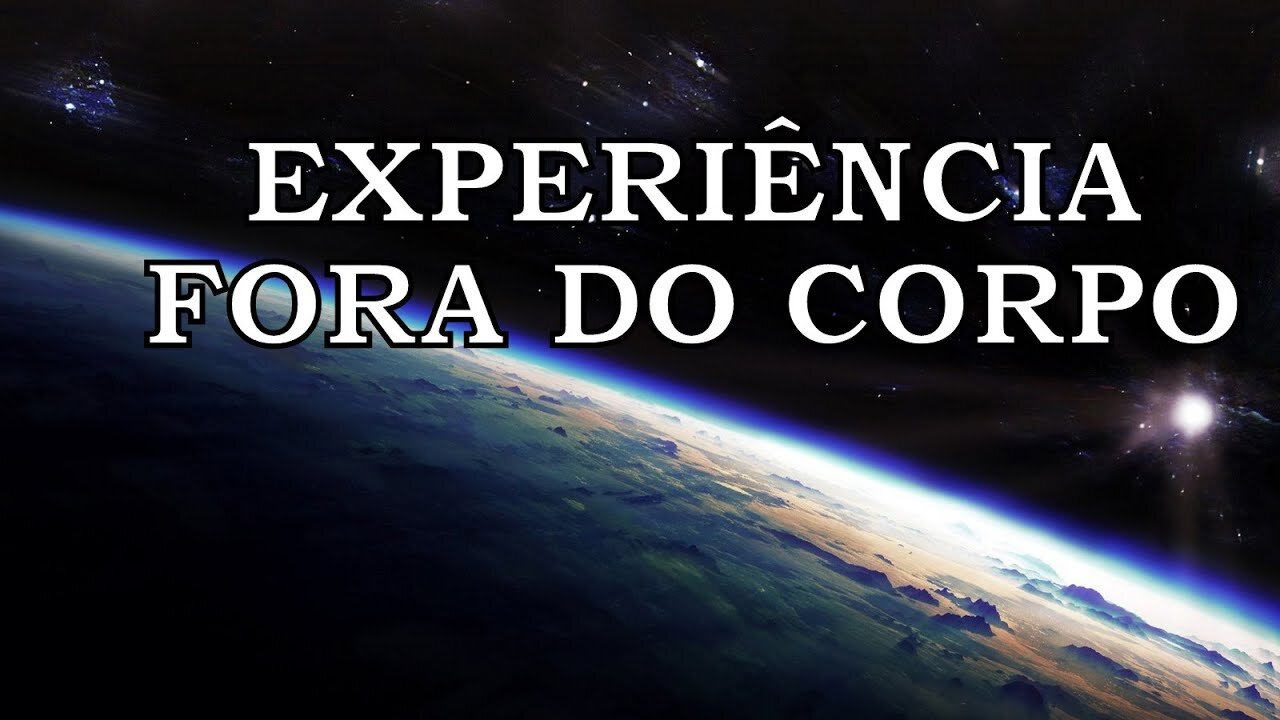 Eu tive uma experiência fora do corpo!