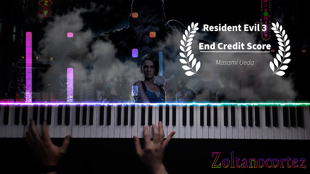 Resident Evil 3 end credits score (piano cover)