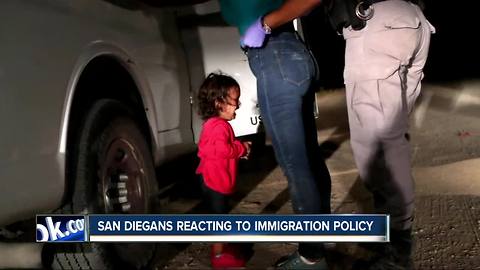 San Diegans react to immigration policy