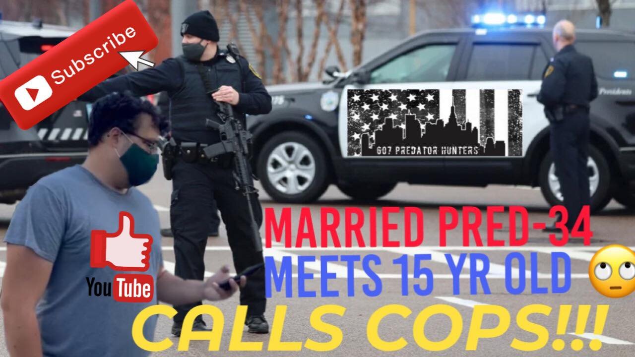 Predator #11 - Richard 34YO Married With Kids Calls Cops on Himself Trying to Meet 15YO Minor!!