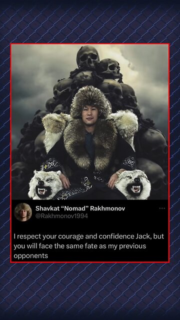 Shavkat Rakhmonov’s Cold-Blooded response to Della Maddalena’s UFC 299 call out.